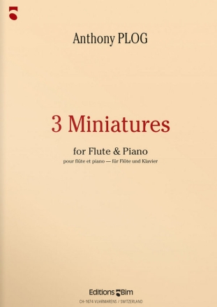 3 miniatures for flute and piano