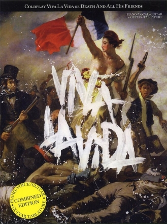 Coldplay: Viva la Vida or Death and all his Friends songbook piano/vocal/guitar and vocal/guitar/tab