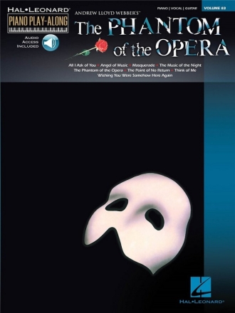 The Phantom of the Opera (+Audio Access): Songbook piano/vocal/guitar Piano playalong vol.83