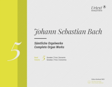 Smtliche Orgelwerke in 10 Bnden Band 5 (+Online-Material) Sonaten, Trios, Konzerte