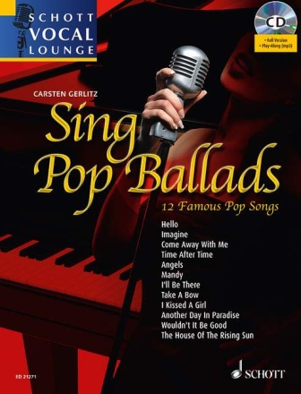 Sing Pop Ballads Band 3 (+CD) fr Gesang mit eingelegter Klavierstimme