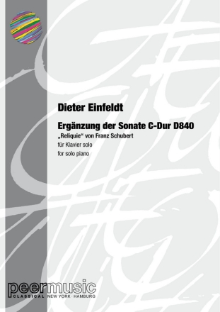 Ergnzung der Sonate C-Dur D840 von Franz Schubert fr Klavier