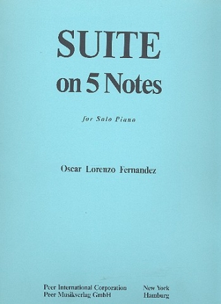 Suite on 5 Notes for piano