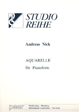 Aquarelle fr Klavier