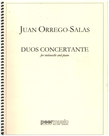 Duos concertante for cello and piano