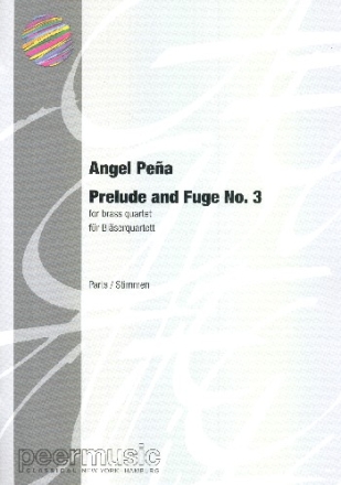 Prelude and Fugue no.3 for 3 saxophones (ATB) and trumpet parts