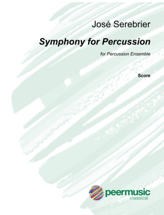 Symphony for Percussion for percussion ensemble (5 players) score