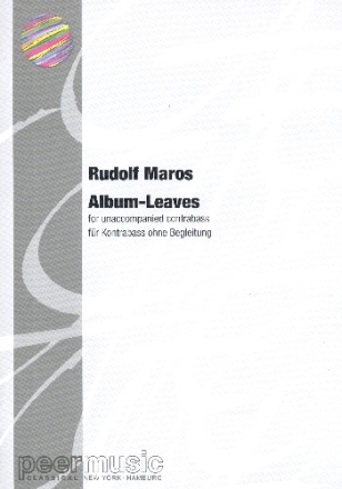 Album-Leaves for double bass solo