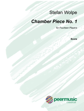 Chamber Piece no.1 for 14 players score