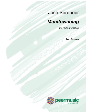Manitowabing for flute and oboe 2 scores