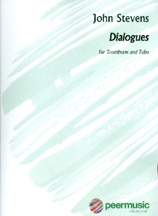 Dialogues for trombone and tuba 2 scores