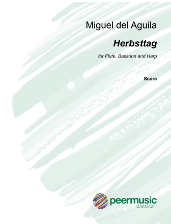 Herbsttag for flute, bassoon and harp