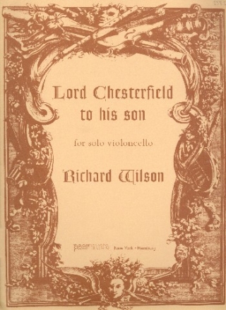Lord Chesterfield to his Son Violoncello solo