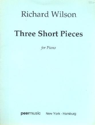 3 short Pieces for piano solo
