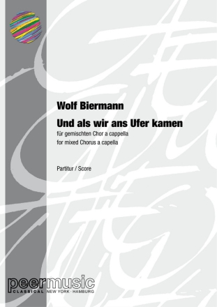 UND ALS WIR ANS UFER KAMEN (Einzelausgabe) Gemischter Chor