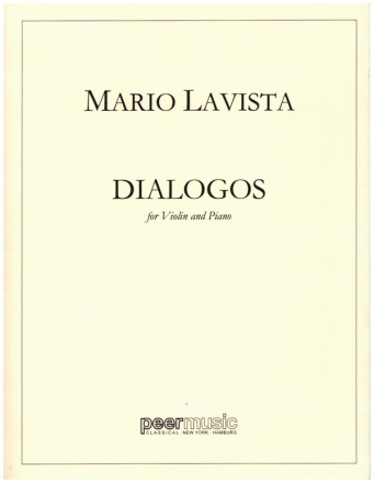 Dialogos for violin and piano