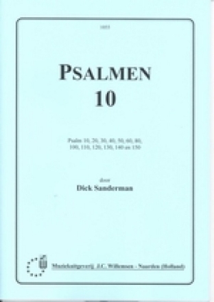 Psalmen vol.10 for organ