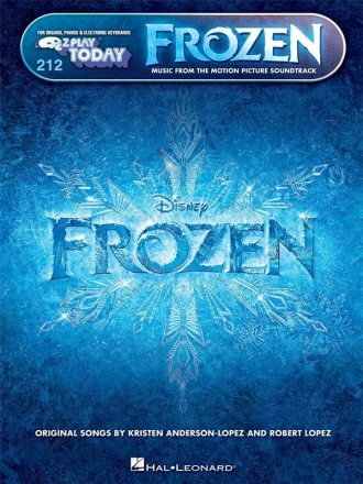 Frozen (Die Eisknigin - vllig unverfroren): for keyboard (organ/piano) EZ play today vol.212