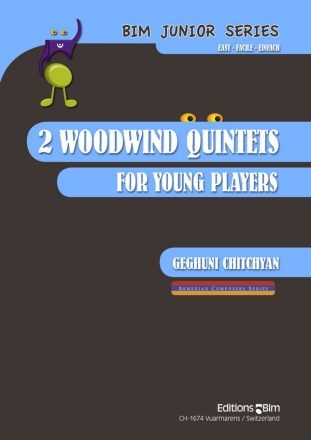 BIMMCX28 2 Woodwind Quintets for flute, oboe, clarint, horn and bassoon