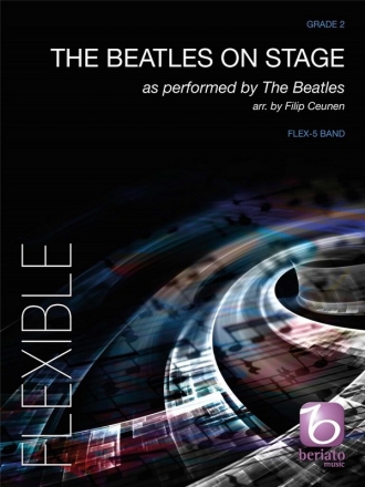 The Beatles on Stage for flexible band score and parts