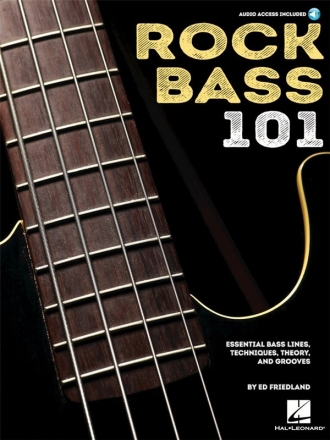 Rock Bass 101 (+Online Audio): for bass/tab