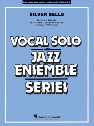 Silver Bells for voice and jazz ensemble score and parts