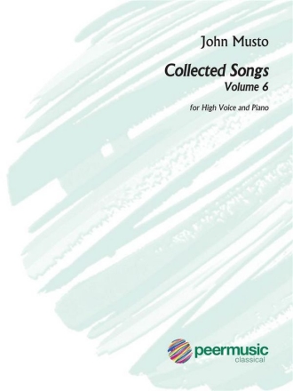 Collected Songs vol.6 for high voice and pioano