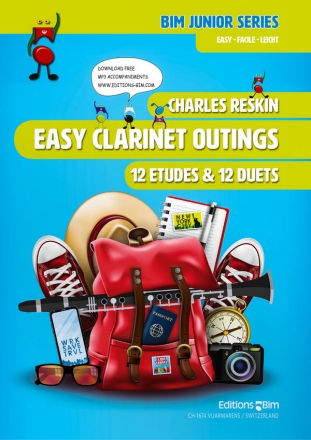 Easy Clarinet Outings for 1-2 clarinets