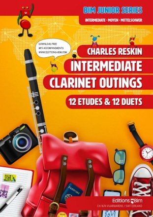 Intermediate Clarinet Outings (+Online Audio) for clarinet