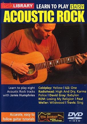 Learn To Play Easy Acoustic Rock Gitarre DVD