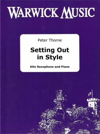 Peter Thorne, Setting Out in Style Altsaxophon und Klavier Buch