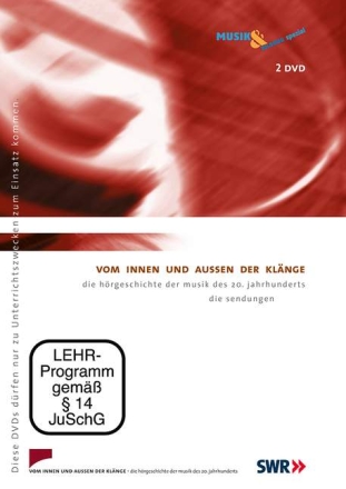 Vom Innen und Auen der Klnge - 2 DVD's DVD Die Hrgeschichte der Musik des 20. Jahrhunderts 2 DVD's