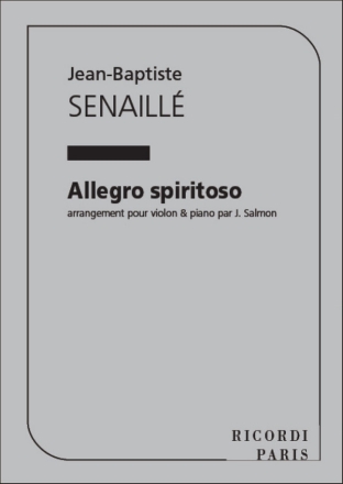 Allegro spiritoso for violin and piano