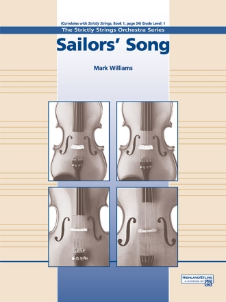 Sailor's Song for string orchestra score and parts (8-8-3--5-5-5)