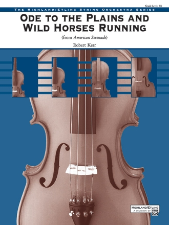 Kerr, Robert Ode Plains/Wild Horses Running(str orch)  String Orchestra
