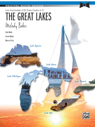 Great Lakes, The (piano recital suite)  Piano Solo
