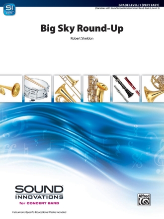 Big Sky Round Up (c/b)  Symphonic wind band