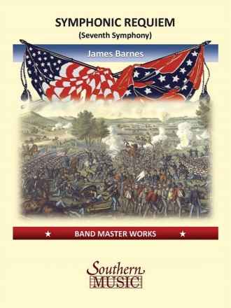 James Barnes Symphonic Requiem Concert Band Partitur + Stimmen