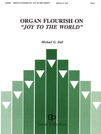 Organ Flourish on Joy to the World Orgel Buch
