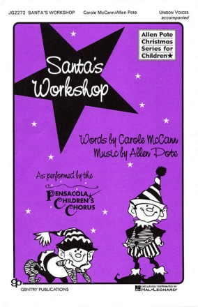 Allen Pote_Carol McCann, Santa's Workshop 2-Part Choir Chorpartitur