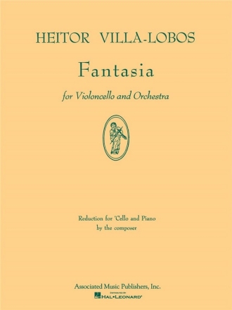 Heitor Villa-Lobos, Fantasia Cello und Klavier Buch
