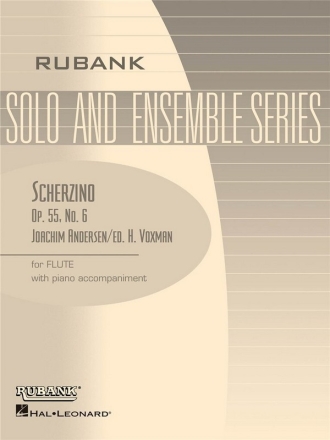 Joachim Andersen, Scherzino (from Eight Performance Pieces, Op. 55) Flte und Klavier Buch