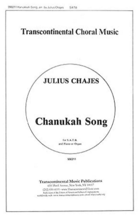 Julius Chajes, Chanukah Song Mi Y'maleil SATB Chorpartitur