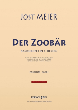 Jost Meier, Zoobr 10 Actors, Choir and Orchestra Partitur