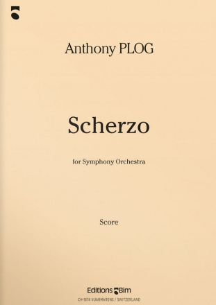Anthony Plog, Scherzo Symphony Orchestra Partitur