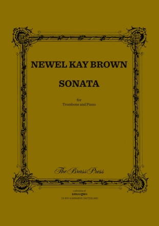 Newel Kay Brown, Sonata Posaune und Klavier Buch