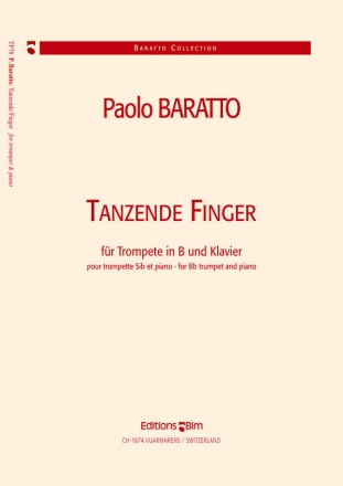 Paolo Baratto, Tanzende Finger Trompete und Klavier Buch