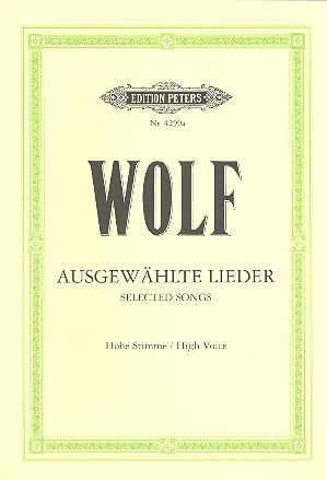 51 ausgew�hlte Lieder Band 1 f�r hohe Singstimme und Klavier (dt/en)