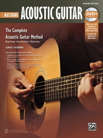 Mastering Acoustic Guitar (+DVD): for guitar/tab