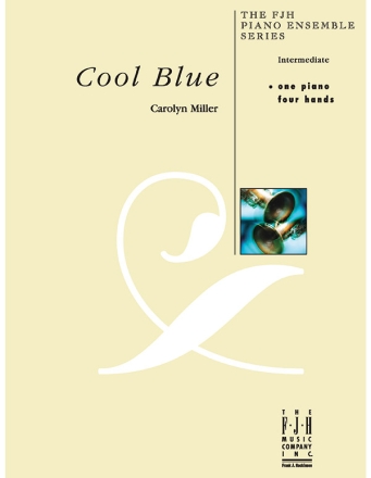 Cool Blue for piano 4 hands score
